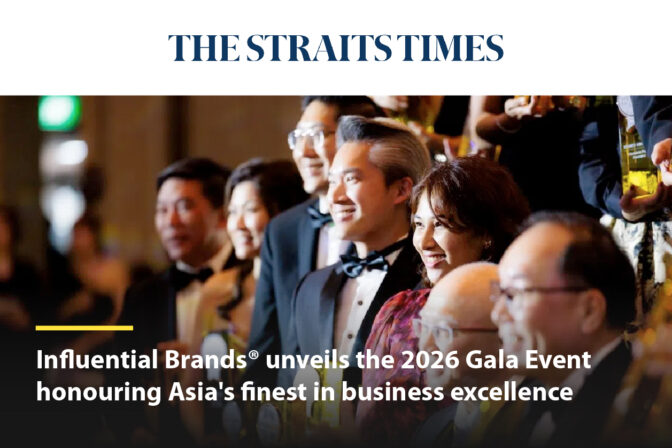[FEATURE] Straits Times | Influential Brands® unveils the 2026 Gala Event honouring Asia’s finest in business excellence